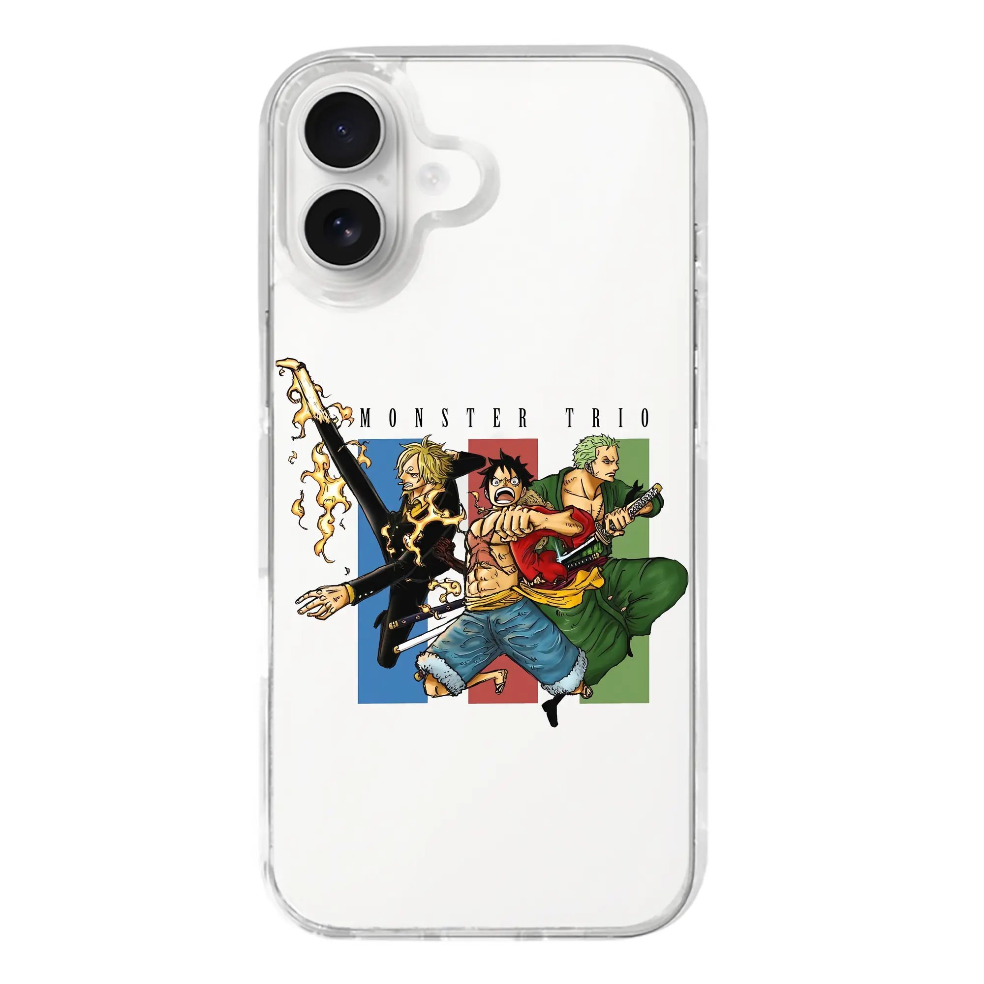 ワンピース グッズ モンキー・D・ルフィ - iPhone 17シリーズ 透明スマホケース – 薄型・耐衝撃・精密フィット保護カバー